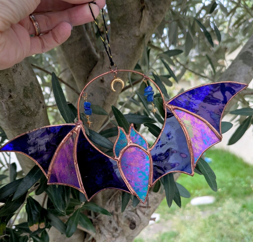 Vitrail Chauve-Souris