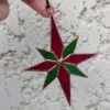 Etoile de Noel en vitrail