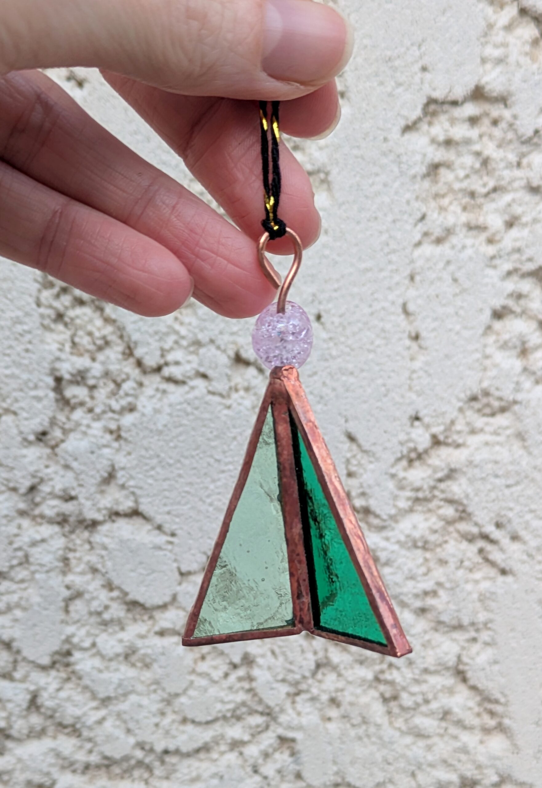 Mini Sapin en Vitrail 1 Mini Sapin en Vitrail