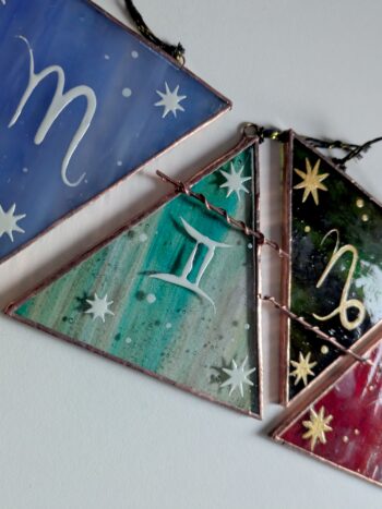 Vitrail Alchimie et Astrologie