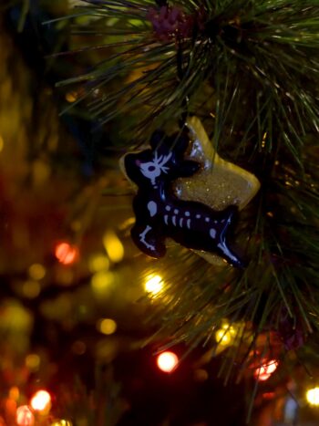 Suspensions de Noël Creepmas en Argile et Résine