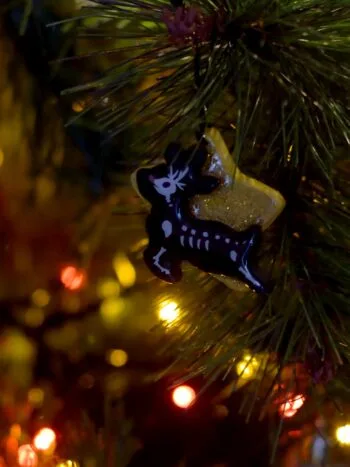 Suspensions de Noël Creepmas en Argile et Résine